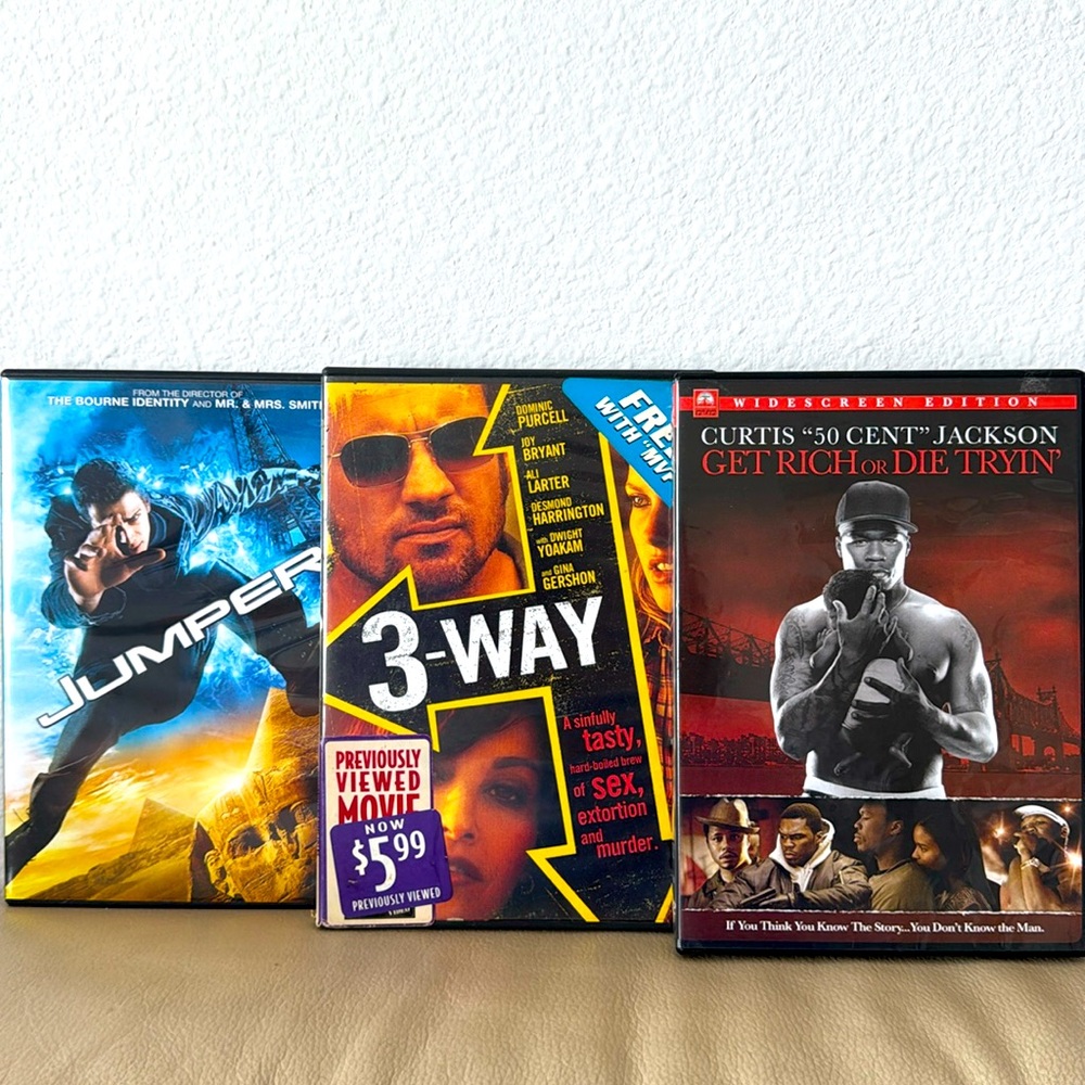 50 Cent Get Rich Or Die Tryin' DVD